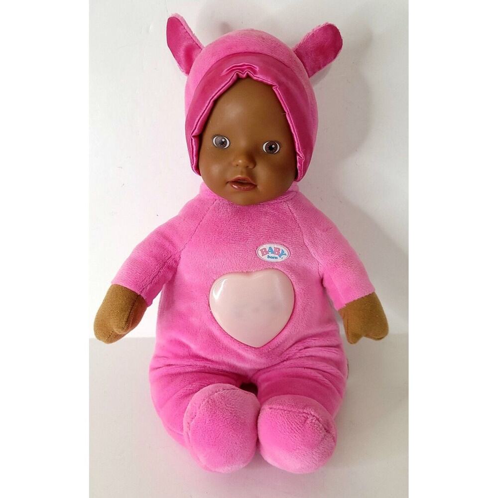 Vintage Plush ZAPF CREATIONS African-American My Little Baby Born Nightfriends